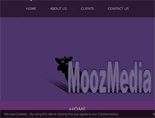 Tablet Screenshot of moozmedia.tv